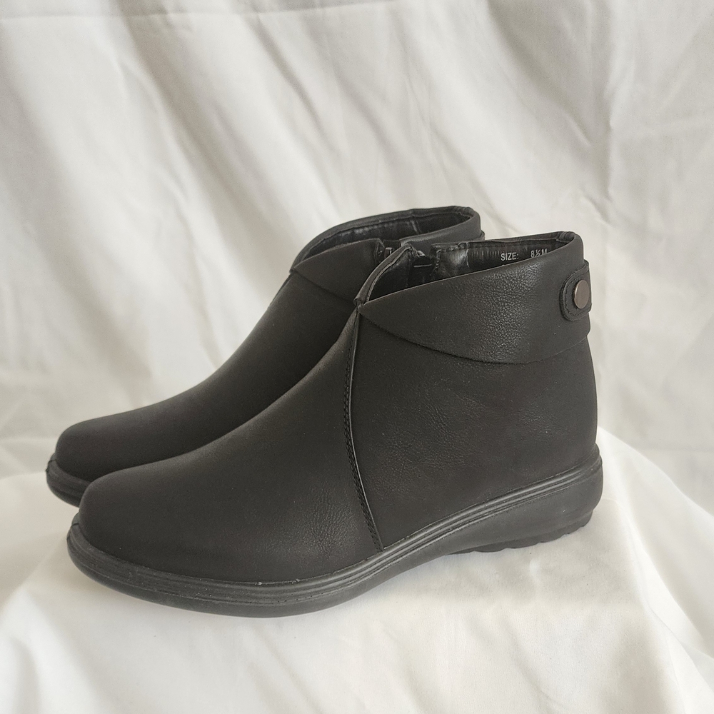 Sleek Black Ankle Booties